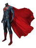 Halloween Superman Clark Kent DC Comics Cosplay Lycra Spandex Catsuits mit Umhang