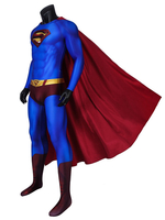Halloween Superman gibt Superman Cosplay Lycra Spandex Catsuits zurück DC Comics Cosplay Kostüm