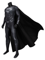 Halloween Superman Schwarzer Anzug Justice League Wiederherstellungsanzug Clark Kent DC Comic Cosplay Kostüm