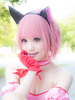 Halloween Tokyo Mew Mew Momomiya Ichigo Cosplay Perücke
