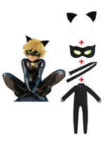 Halloween Wundersame Marienkäfer Katze Noir Cosplay Kostüm Halloween Outfit