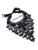 Halsketten Black Geometric Resin Cut Out Damenschmuck