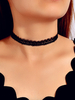 Halsketten Black Lace Nylon Frauen Schmuck