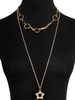 Halsketten Blond Geometric Pearls Damenschmuck