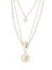 Halsketten Blond Metal Damenschmuck