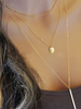 Halsketten Blond Metal Multilayer Necklace Women Jewelry