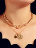 Halsketten Blond Metallic Metal Women Jewelry
