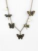 Halsketten Khaki Geometric Metal Frauenschmuck