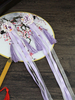 Han Lolita Kopfschmuck im chinesischen Stil Fransen Blumen Bänder Lolita Haarschmuck