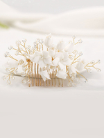 Handgemachte Hochzeit Kopfbedeckung Kamm Metall Braut Haar Accessoires