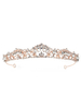 Handgemachte Strass Kopfbedeckung Hochzeit Tiara Metall Brauthaar Zubehör