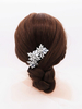 Handgemachte Strass Kopfbedeckung Hochzeitskamm Metall Haarschmuck für die Braut