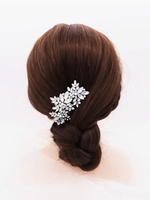 Handgemachte Strass Kopfbedeckung Hochzeitskamm Metall Haarschmuck für die Braut
