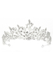 Handgemachte Strass Kopfbedeckungen Hochzeit Tiara Metall Brauthaar Zubehör