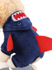 Haustier Karneval Kostüm Kostüm Cartoon Blue Kleidung Polyester Hai Pet Supply