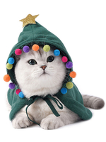 Haustier Kostüm Weihnachten Scraf Teal Umhang Polyester Pet Supply