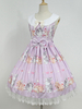 Hübsches Lolita Kleid Polyester mit Umlegekragen und Rüschen im süßen und hübschen Style