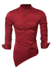 Hemd 2020 aus Trendiges Baumwolle mit Bateau-Kragen SLIM FIT