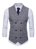 Herren 2020 Anzug Casual Anzüge gemischten Baumwollen mit Farbblock im casualen Stil REGULAR FIT Alltagskleidung Schalkragen für Herren