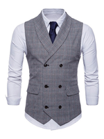 Herren 2020 Anzug Casual Anzüge gemischten Baumwollen mit Farbblock im casualen Stil REGULAR FIT Alltagskleidung Schalkragen für Herren