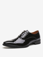 Herren Abendschuhe PU Leder Derby Ball Party Hochzeitsschuhe