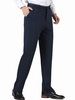 Herren Arbeitshose Dunkelblaue Anzughose Serge Gerade Beinhose