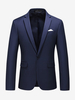 Herren Blazer Anzug Slim Fit Ein Knopf Blazer Hochzeit Chic Jacke