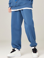 Herren Fleece-Jogginghose lässig feuchtigkeitsableitend atmungsaktiv