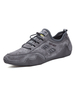 Herren Freizeitschuhe Deep Grey Round Toe Slip-On Schuhe Herrenschuhe