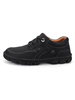 Herren Freizeitschuhe Schwarze runde Zehenschuhe Herrenschuhe