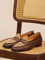 Herren Halbschuhe Rindsleder Braun Ballkleid Hochzeit Schuhe