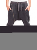 Herren Harem Hose 2020 Schwarzer Zipper Patchwork Color Block Hose