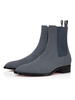 Herren High Tops Stiefel Fabulous Square Toe Wildleder Stiefeletten