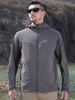 Herren Jacke Reißverschluss Polyester Modern