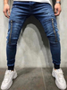 Herren Jeans Herren Jeans Casual Tapered Fit Sommer Frühling Blau Blau