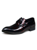 Herren Kleid Schuhe Mode spitzen Zehenriemen verstellbares PU-Leder
