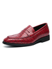 Herren Kleid Schuhe Stylish Round Toe Monk Strap Slip-On PU-Leder