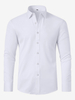 Herren Langarmhemd Button-Down Elastisch Einfarbig Oberteile