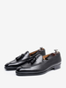 Herren Loafer aus Leder mit Quaste und Rindsleder Schlupfschuhe für Abschlussball und Hochzeit