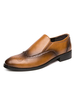 Herren Loafer Beliebte PU-Leder Distressed Slip-On Herrenschuhe