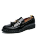 Herren Loafer Fashion Low-Tops Gemütliche Leder Slip-On Schuhe