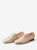 Herren Loafer Goldgelb Samt Hausschuhe Slipper Spikes Runde Zehenpartie Wildleder Obermaterial Abschlussball Party Hochzeit