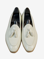 Herren Loafer mit Quaste runde Zehenpartie Rindsleder Abschlussball Heimkehr Hochzeitsschuhe