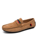 Herren Loafer Schuhe Beliebte Wildleder Slip-On Brown Casual Flat Schuhe aus Wildleder