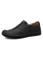 Herren Loafer Schuhe Bequeme PU-Leder Slip-On Schuhe