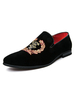 Herren Loafer Schuhe Mode Wildleder Kunstwerk Slip-On Schuhe