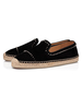 Herren Loafer Schuhe Slip-On Nieten Artwork Round Toe Wildleder Leder Rindsleder Herren Loafer Schuhe