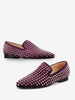 Herren Loafer Schuhe Wildleder Leder Nieten Slip-On Abschlussball Party Hochzeit Schuhe