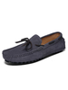Herren Mokassin Loafers Bootsschuhe Wildleder Slip On Fahrschuhe