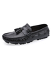 Herren Quaste Loafers Fahrschuhe In Schwarz